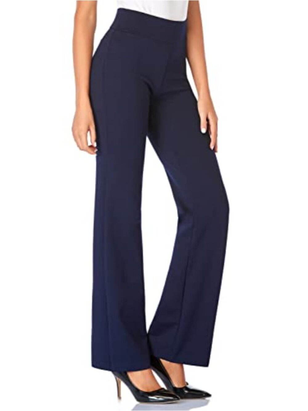 Women's High Waist Stretchy Bootcut Dress Pants Office Business Casual